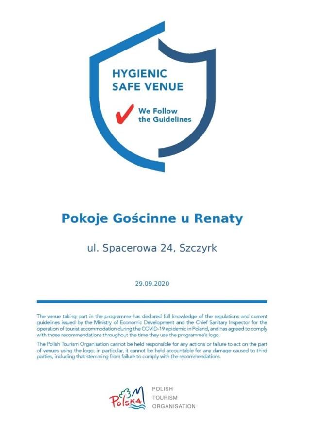 Проживание в семье Pokoje Gościnne u Renaty Щирк-33